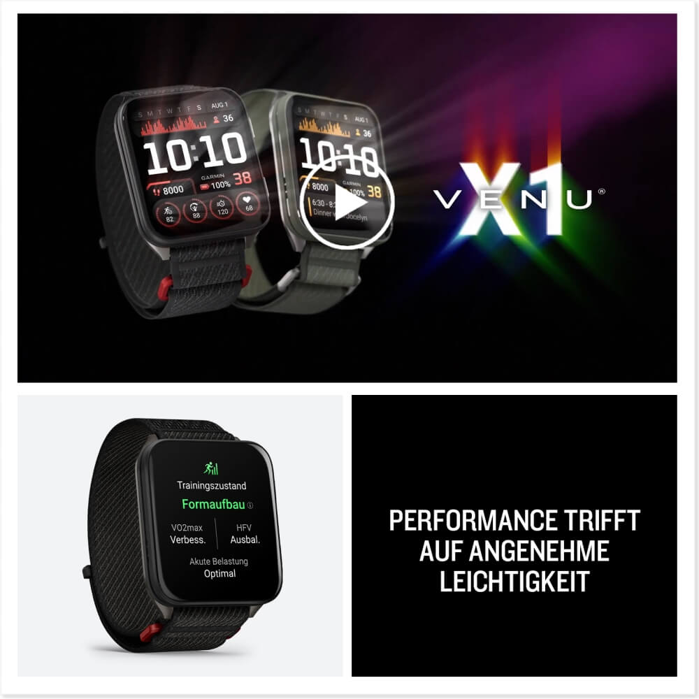 Garmin Venu X1 Moosgrün Premium Smartwatch mit 2-Zoll AMOLED und Maps bei CardioZone günstig online kaufen
