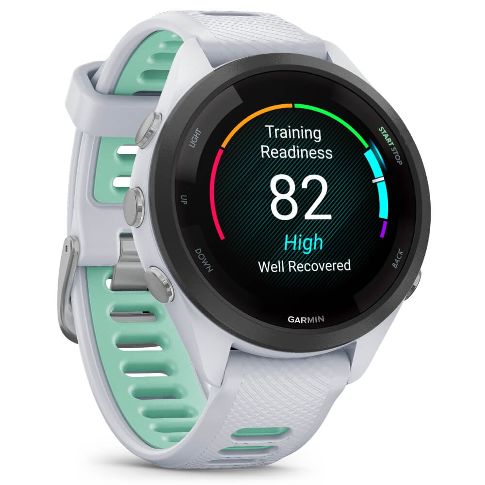 Garmin Forerunner 265S Steinweiss/Schwarz - Weiss/Mintgrün bei CardioZone günstig online kaufen