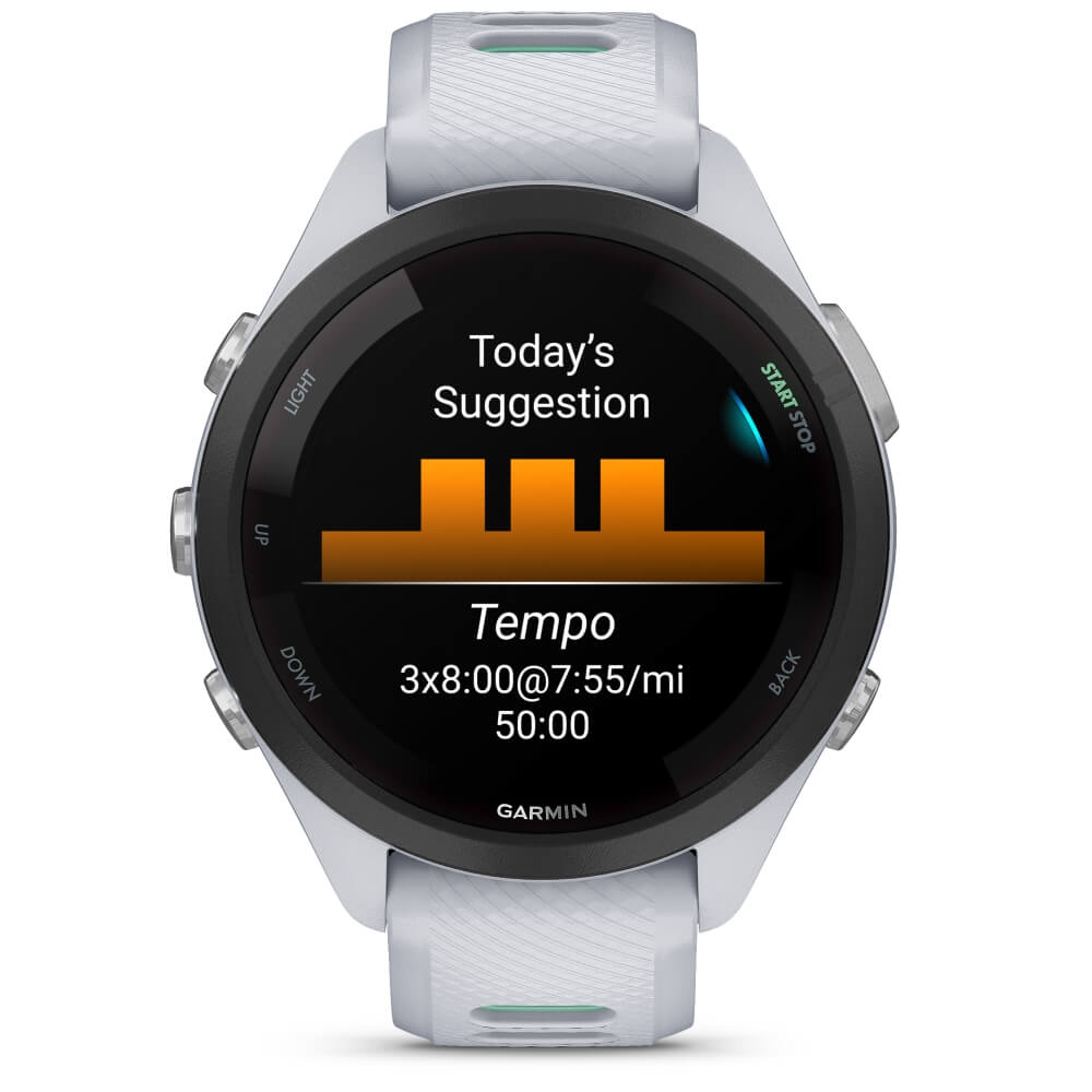 Garmin Forerunner 265S Steinweiss/Schwarz - Weiss/Mintgrün bei CardioZone günstig online kaufen