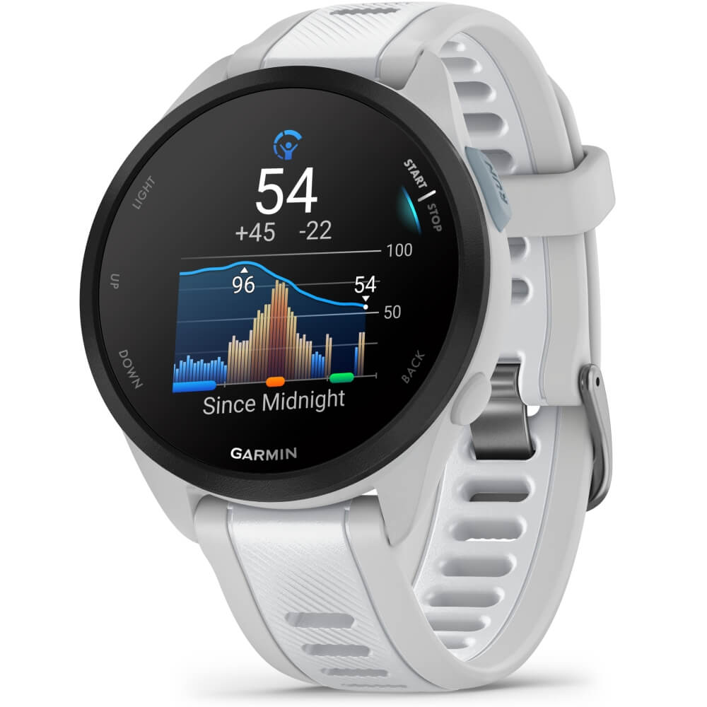 Garmin Forerunner 165 Dunstgrau/Steinweiss smarte Laufuhr bei CardioZone günstig online kaufen