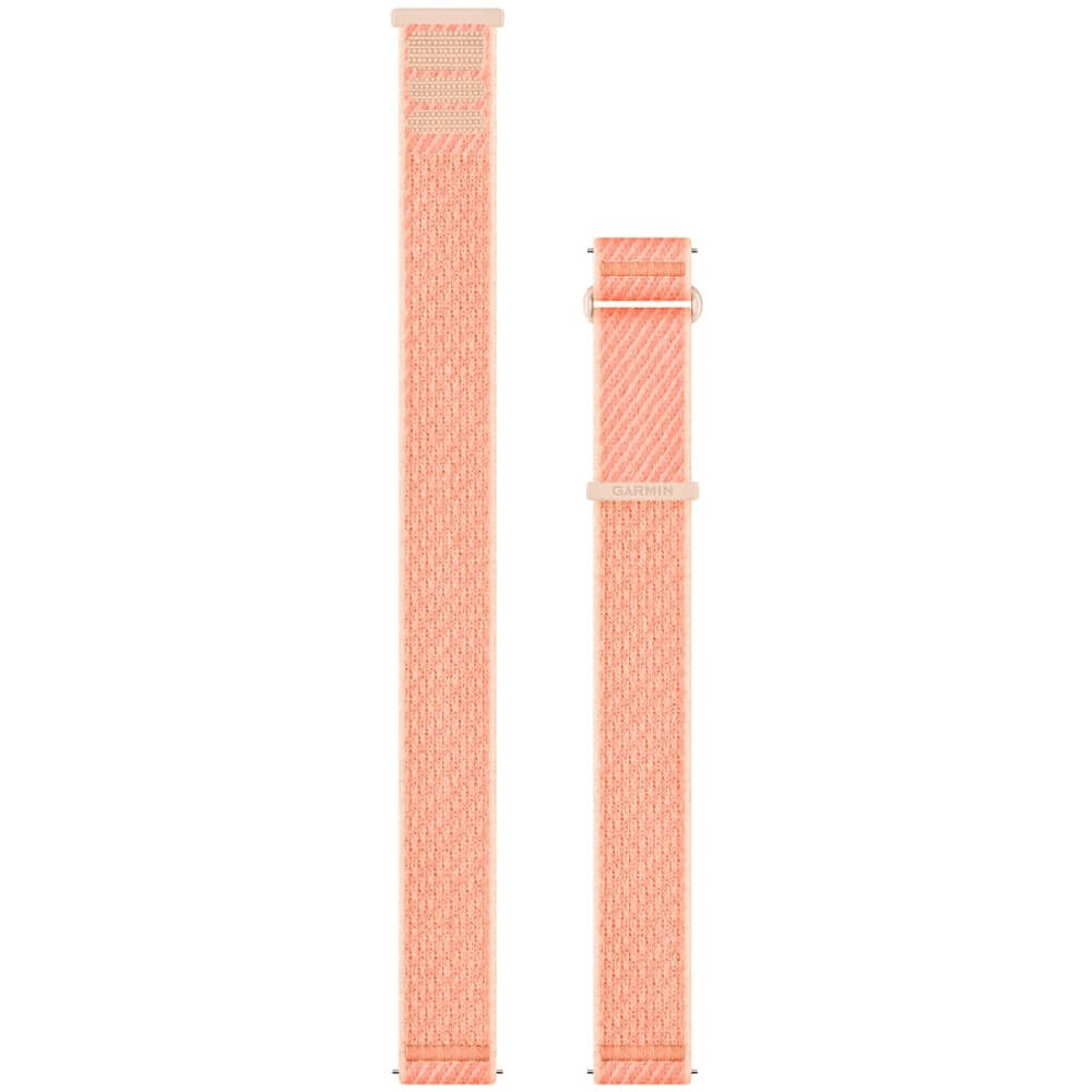 Garmin Schnellwechsel-Armband 20mm Nylon Red Pink/Coral ComfortFit