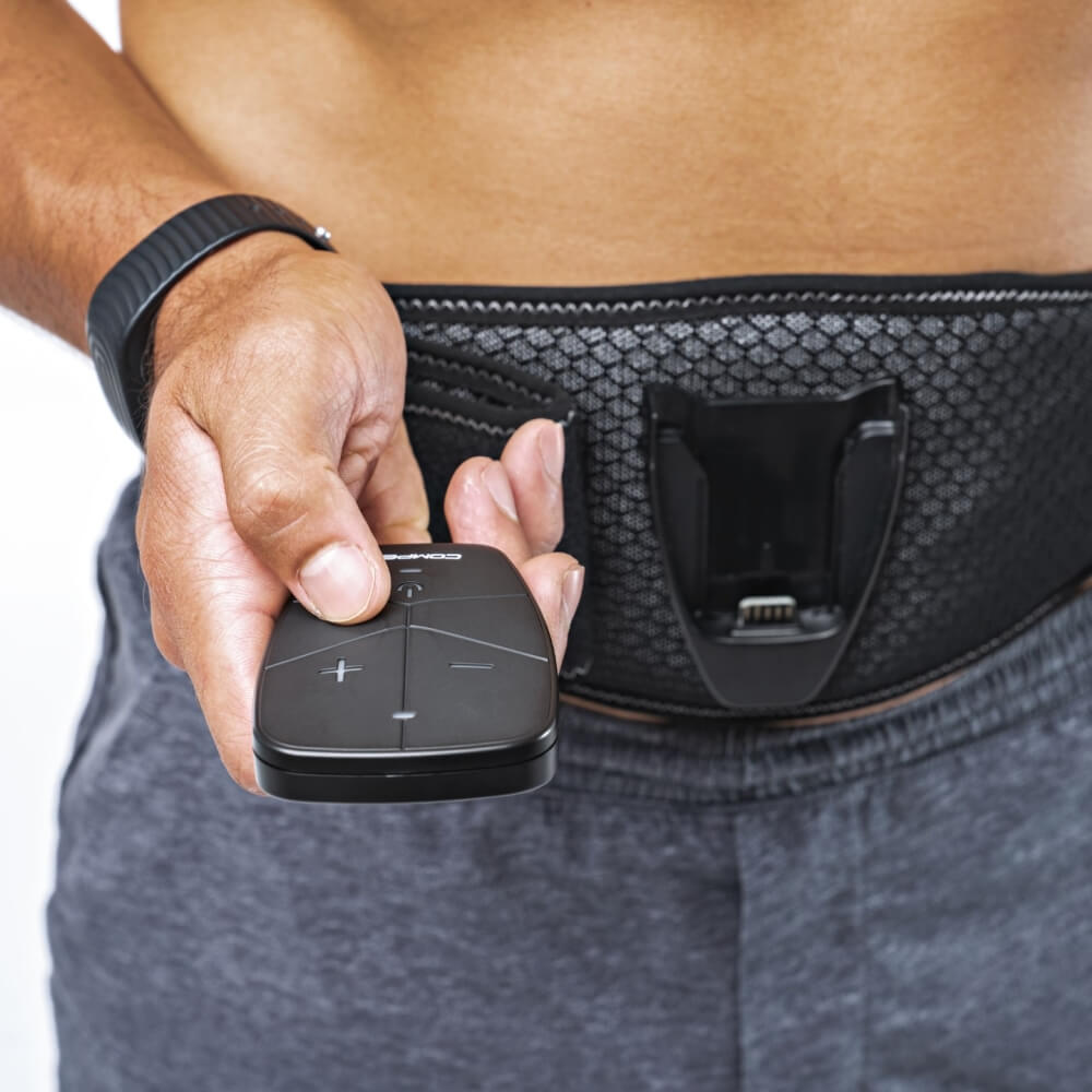 Compex Corebelt 3.0 Bauch und Rückentrainer Set bei CardioZone online kaufen