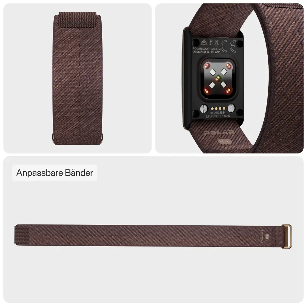 Polar Loop SoftWeave Wechselarmband – Brown Copper