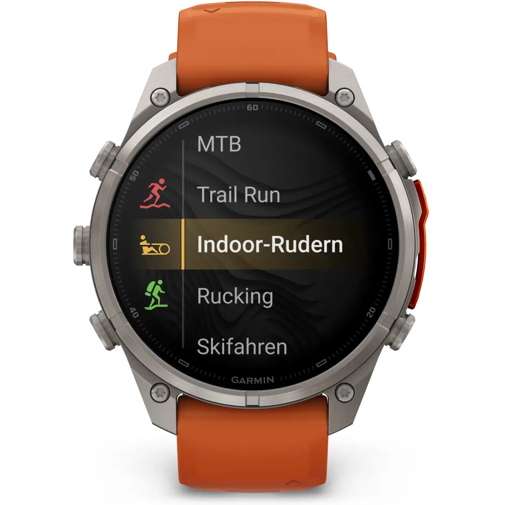 Garmin fenix 9 Pro inReach 47 mm Titan Autumn Orange/Spark Orange