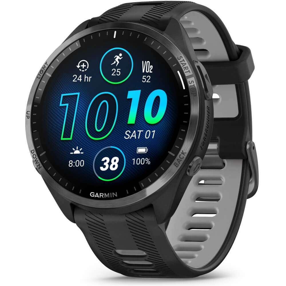Garmin Forerunner 965 Schwarz/Carbongrau DLC Titan - Schwarz bei CardioZone günstig online kaufen