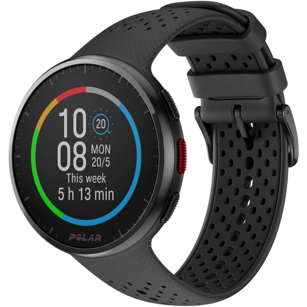 Polar Pacer Pro Schwarz-Grau GPS Laufuhr Gr. S-L bei CardioZone entdecken und günstig online kaufen