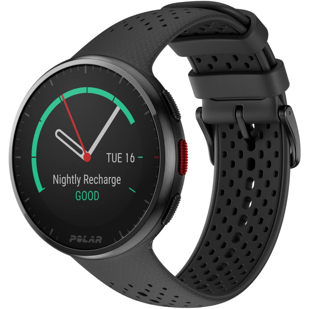 Polar Pacer Pro Schwarz-Grau GPS Laufuhr Gr. S-L bei CardioZone entdecken und günstig online kaufen