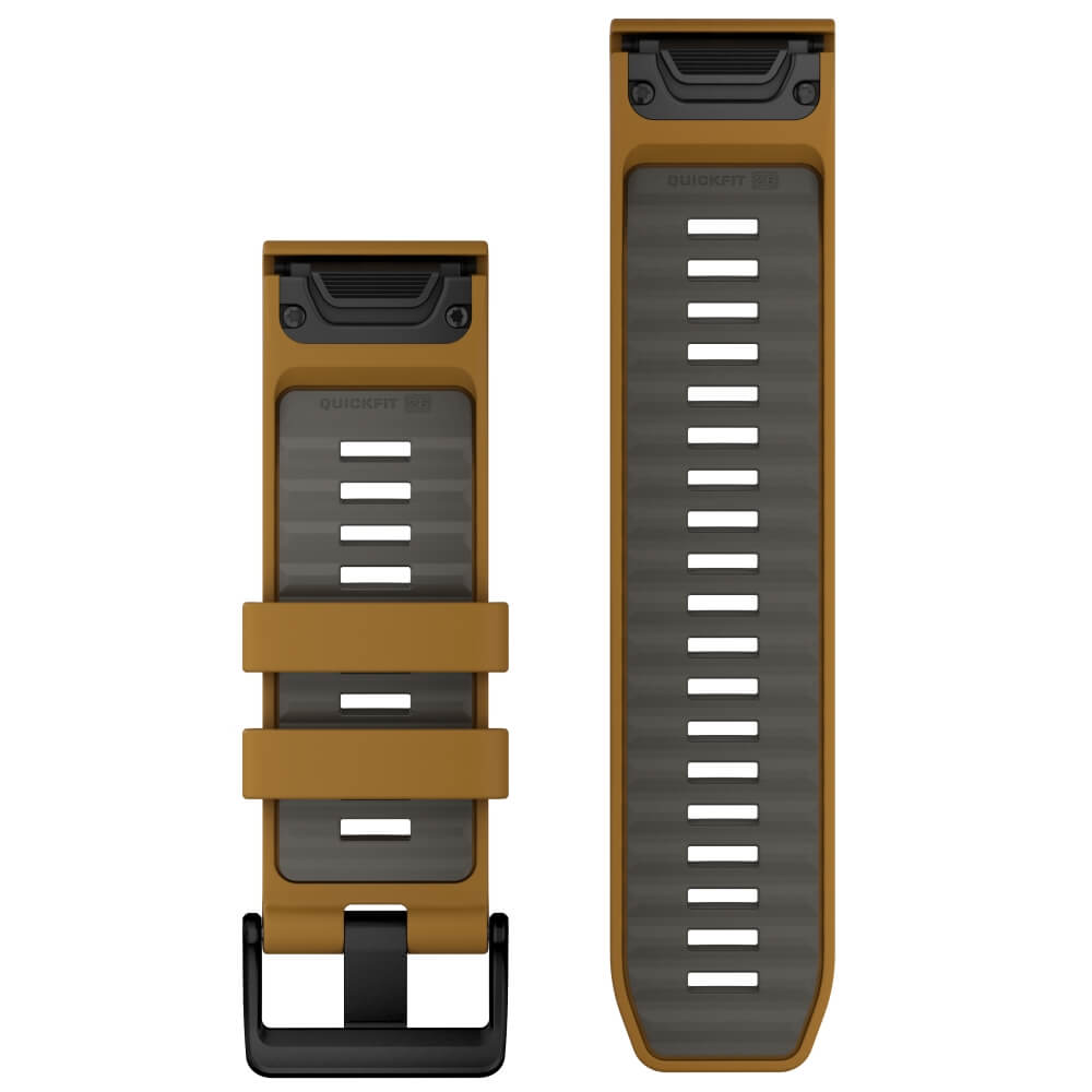 Garmin Quickfit Silikon Armband 26mm Autumn-Kieselgrau fenix 8 51mm u.a. bei CardioZone günstig online kaufen