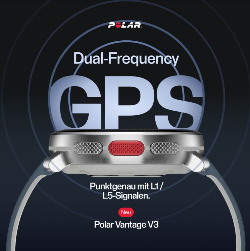 POLAR Vantage V3 Black Bundle Hook&Loop Nylon Klettarmband Orange bei CardioZone günstig online kaufen