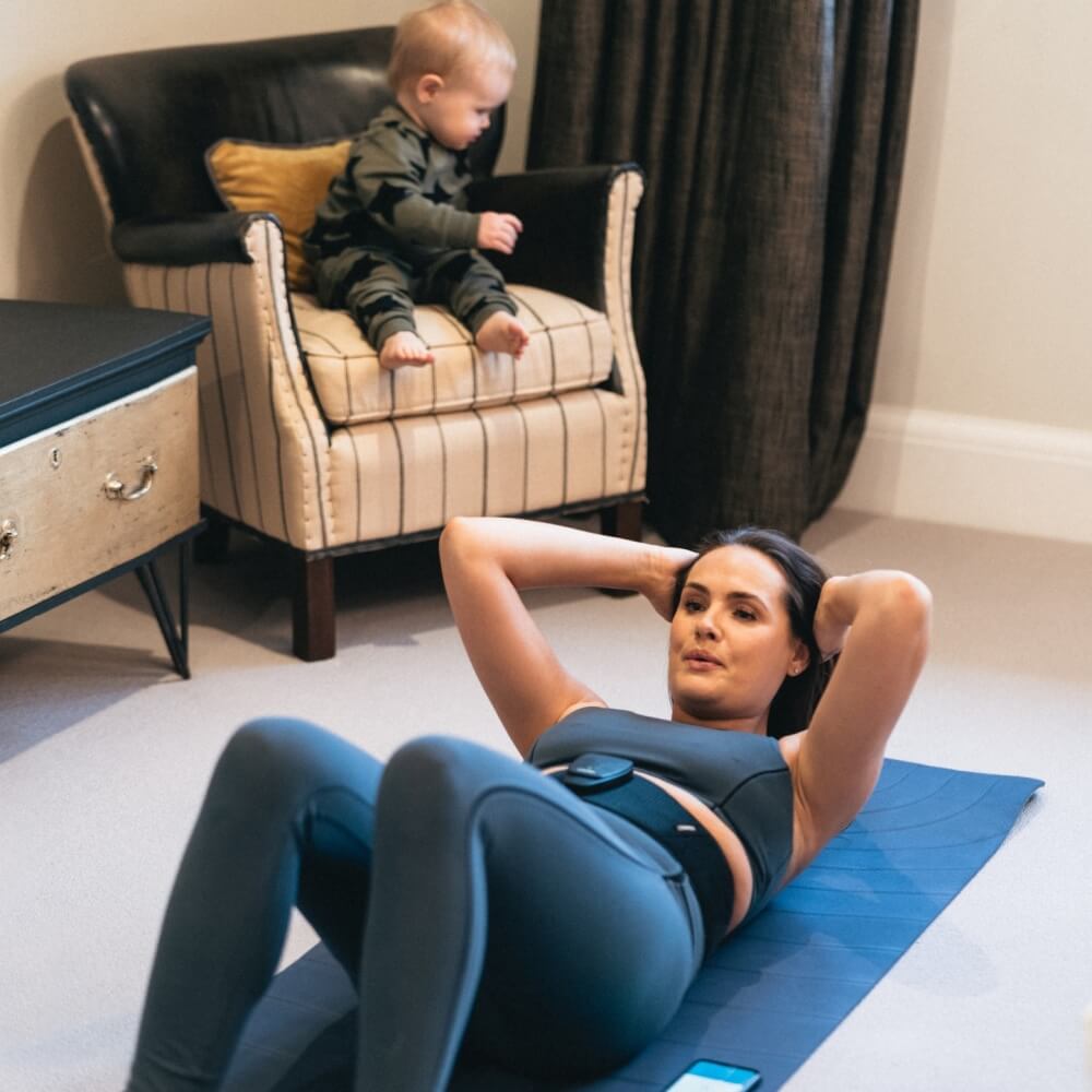 Compex Corebelt 1.0 Bauch und Rückentrainer Set bei CardioZone online kaufen
