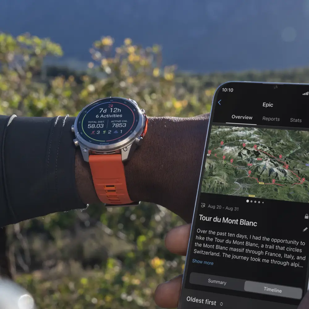 Garmin fenix 9 Pro inReach 47 mm Titan Autumn Orange/Spark Orange