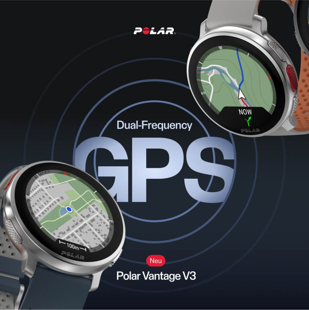 POLAR Vantage V3 Black Bundle Hook&Loop Nylon Klettarmband Orange bei CardioZone günstig online kaufen