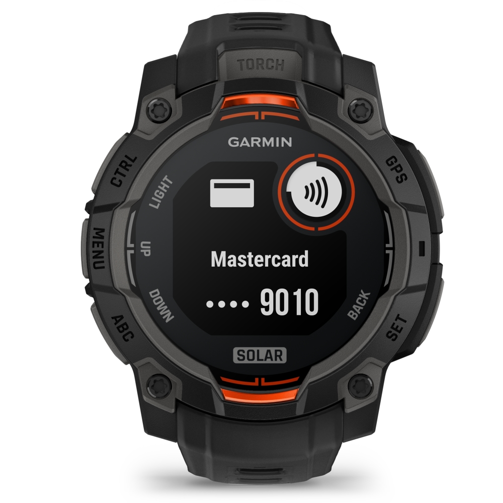 Garmin Instinct 3 SOLAR 45 mm Schwarz 22mm Silikonarmband Schwarz bei CardioZone günstig online kaufen