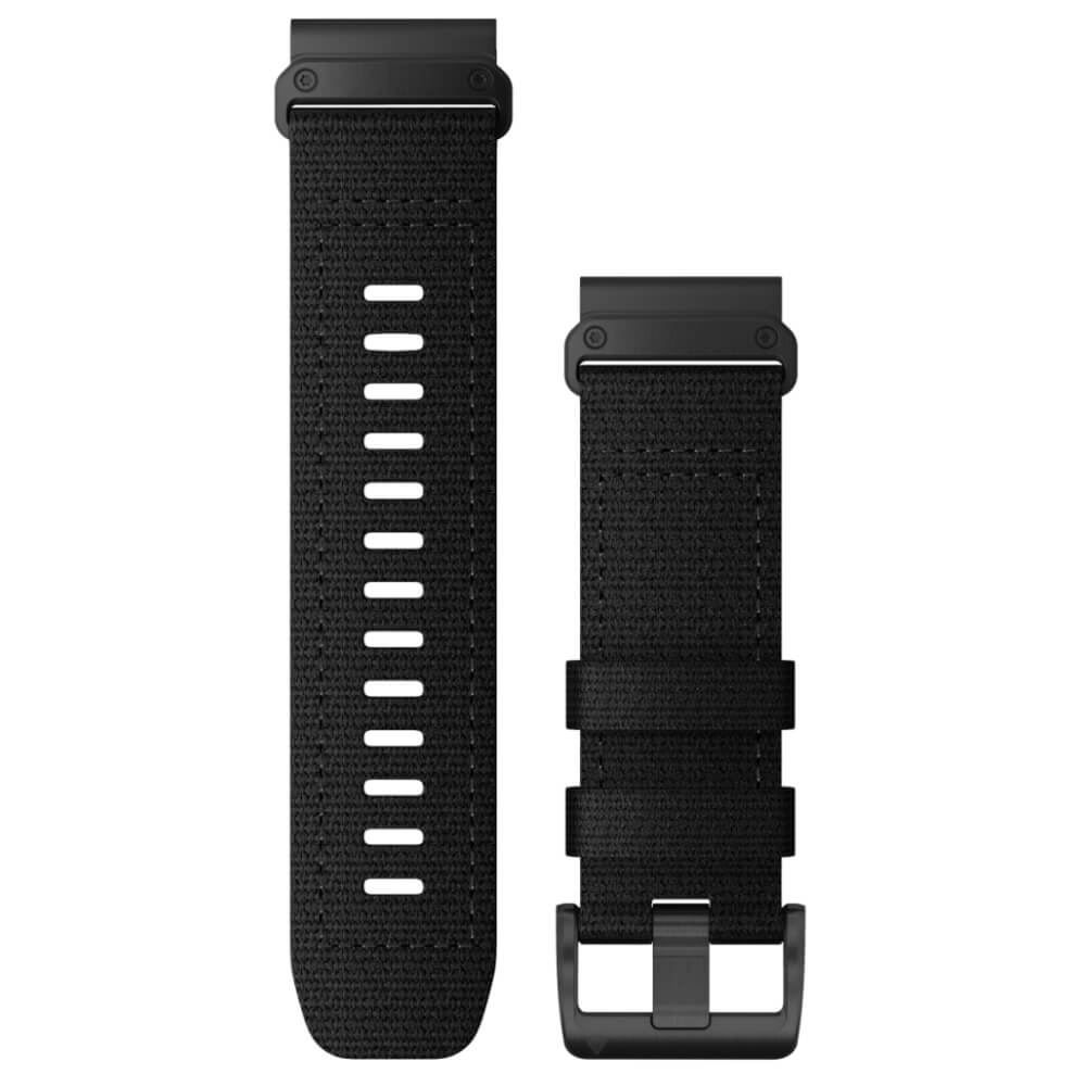 Garmin Quickfit Nylon Armband 26mm Schwarz extrem robust für tactix Delta bei CardioZone online kaufen