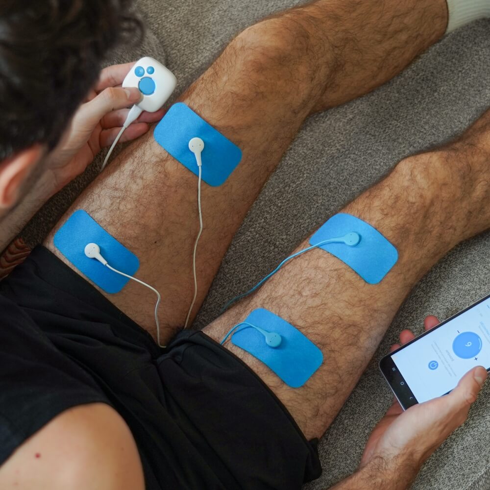 Bluetens Elektroden Classic 2 M8 magnetisch - 2x4 St. in blau bei CardioZone günstig online kaufen