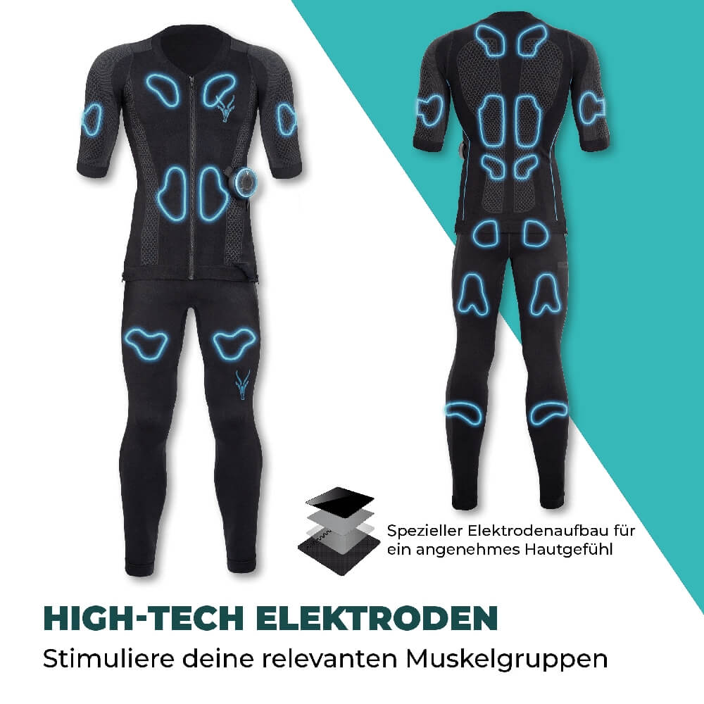 Antelope Evolution EMS Anzug m. Leggings (Männer) incl. Booster + App bei CardioZone günstig online kaufen