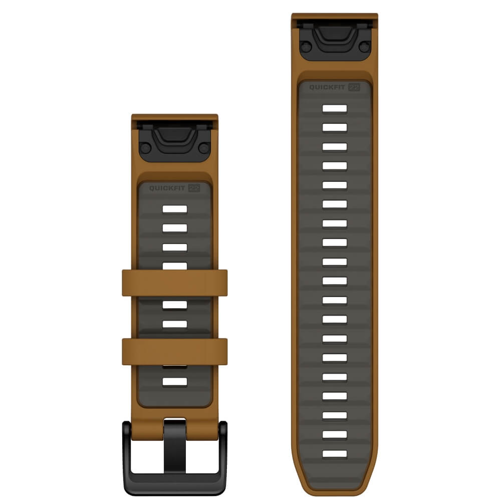 Garmin Quickfit Silikon Armband 22mm Autumn-Kieselgrau fenix 8 47mm u.a. bei CardioZone günstig online kaufen