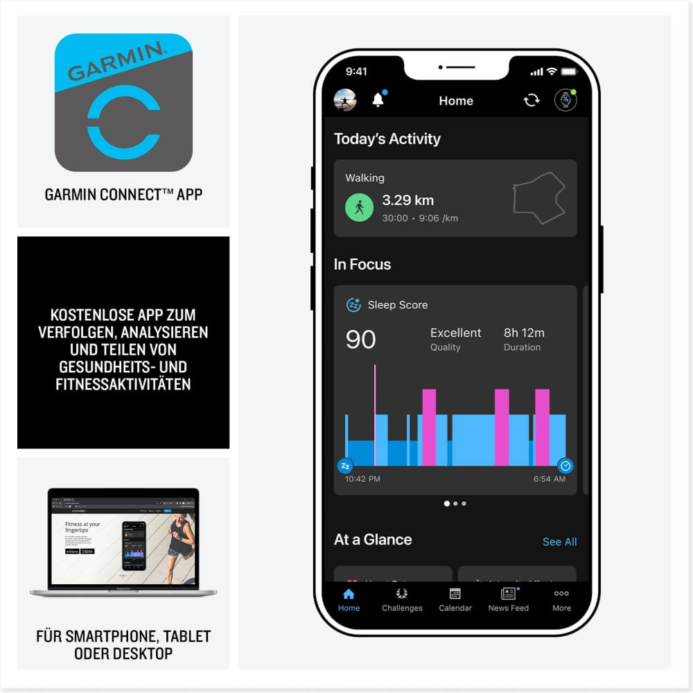Garmin Instinct 3 AMOLED 50 mm Schwarz 26mm Silikonarmband Schwarz bei CardioZone günstig online kaufen