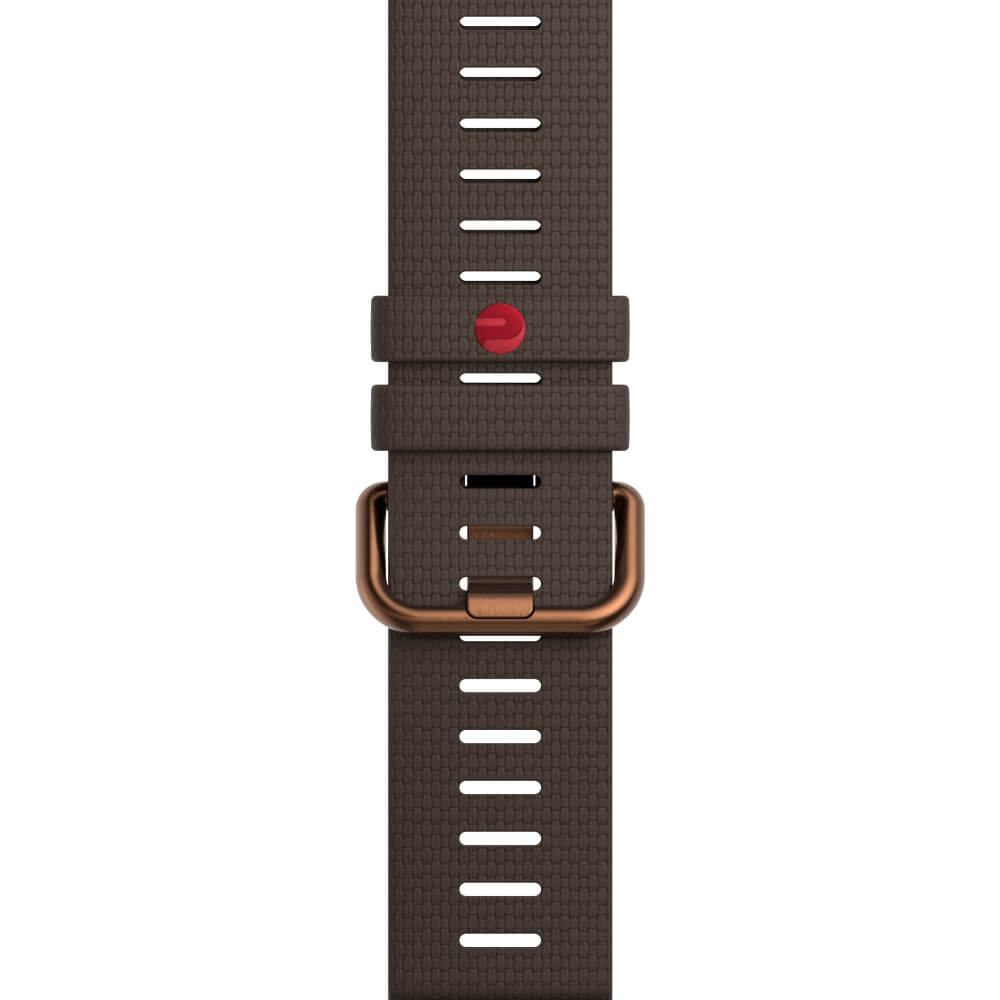 POLAR 22mm Silikon Wechselarmband Braun/Kupfer S-L Grit X2 u.a. bei CardioZone online kaufen