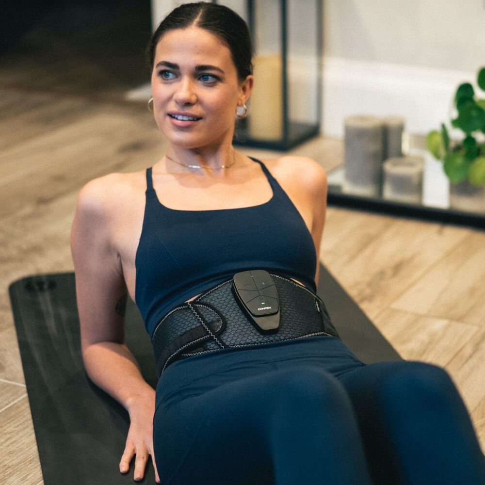Compex Corebelt 3.0 Bauch und Rückentrainer Set bei CardioZone online kaufen