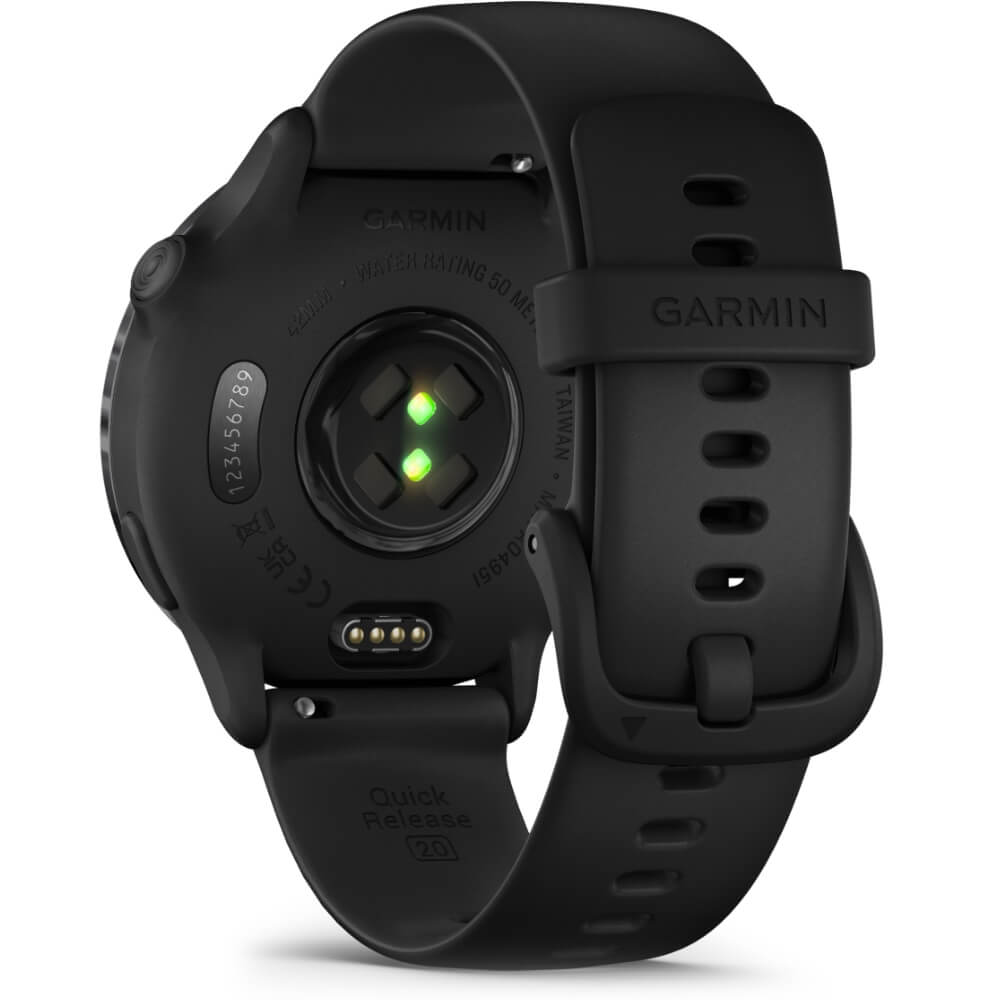 Garmin vivoactive 6 Schwarz/Schiefergrau Schnellwechsel-Silikon-Armband 20mm bei CardioZone günstig online kaufen