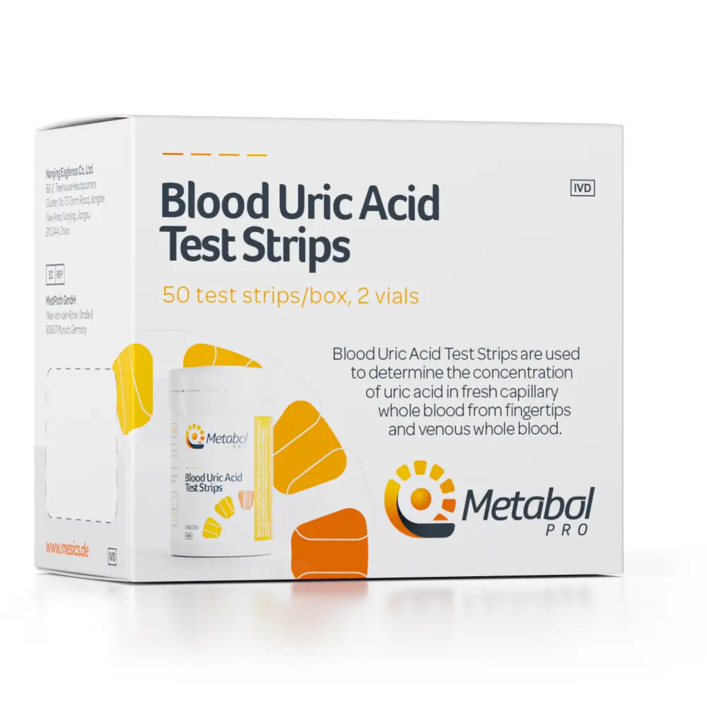 Mesics Metabol Pro Harnsäure Teststreifen Big Pack 51 Mesics Metabol Pro Harnsäure Teststreifen Big Pack 51