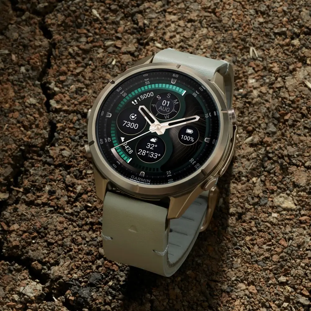 Garmin fenix 9 Pro inReach 43 mm Autumn Gold Titan Creme/French Gray