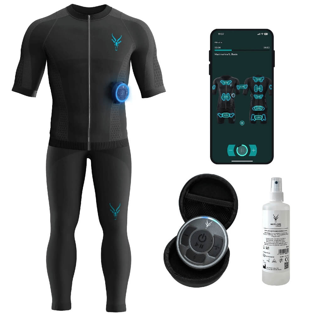 Antelope Evolution EMS Anzug m. Leggings (Männer) incl. Booster + App bei CardioZone günstig online kaufen