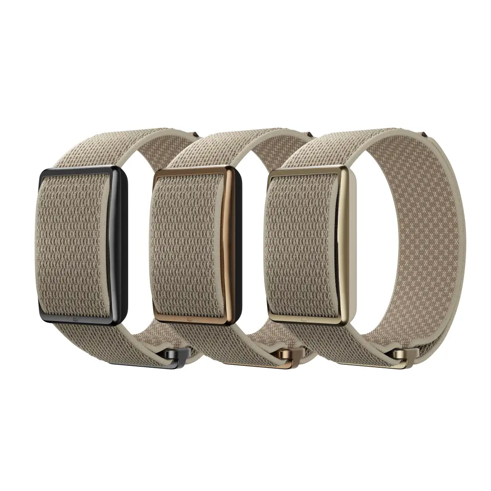 Polar Loop SoftWeave Wechselarmband – Greige Sand - kombiniert mit Loop Versionen 