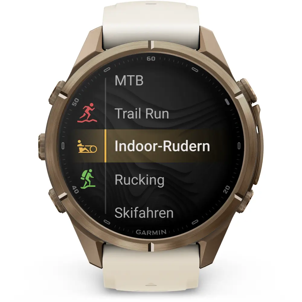 Garmin fenix 9 Pro inReach 43 mm Autumn Gold Titan Creme/French Gray
