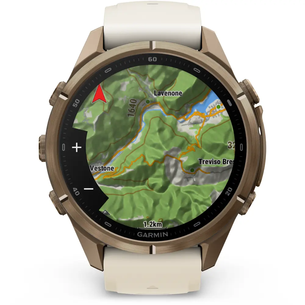 Garmin fenix 9 Pro inReach 43 mm Autumn Gold Titan Creme/French Gray