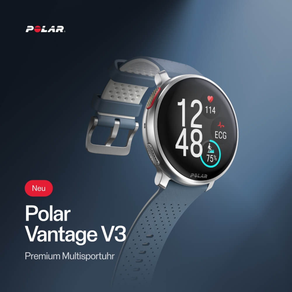 POLAR Vantage V3 Sunrise Apricot Premium Multisport Uhr Gr. S-L bei CardioZone günstig online kaufen