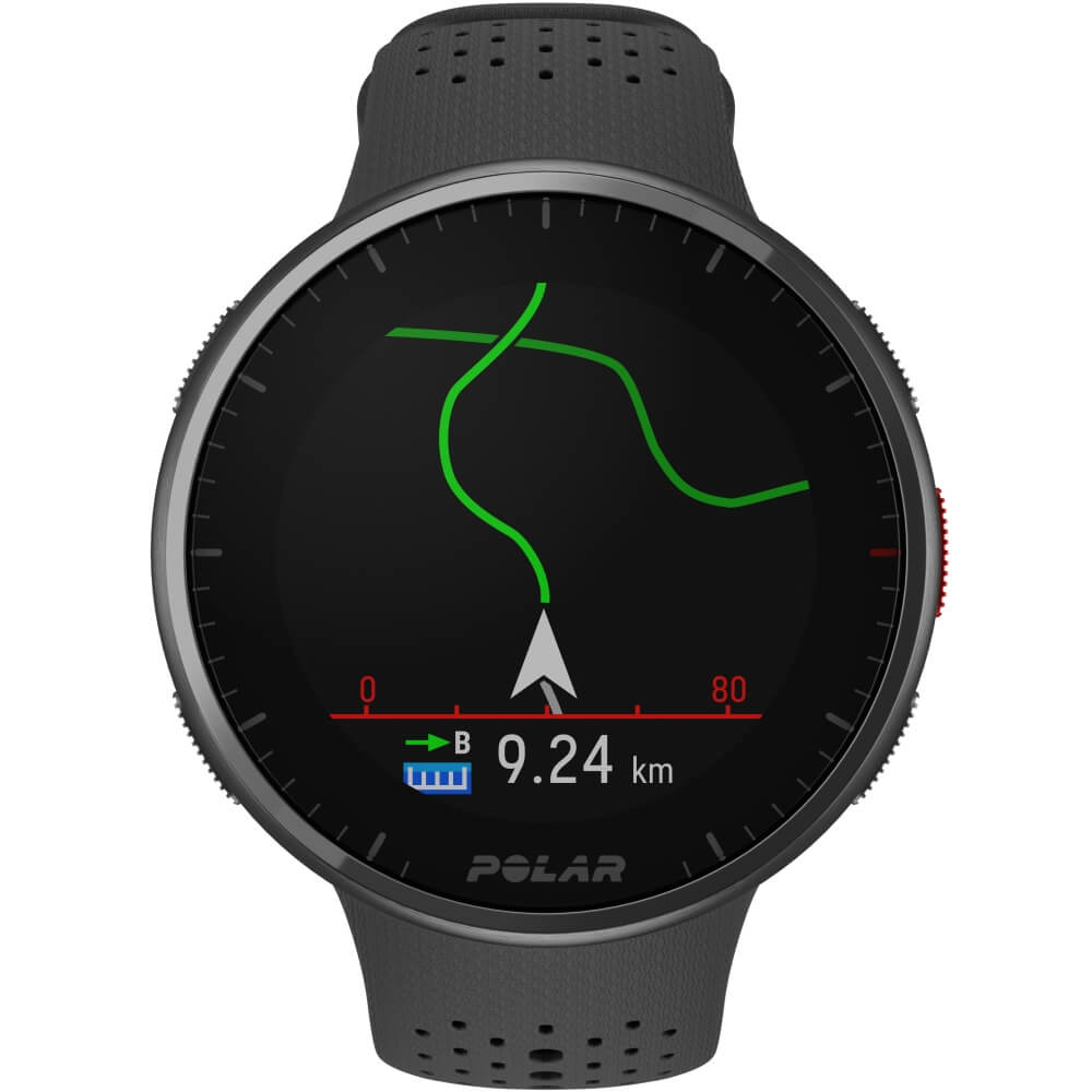 Polar Pacer Pro Schwarz-Grau GPS Laufuhr Gr. S-L bei CardioZone entdecken und günstig online kaufen