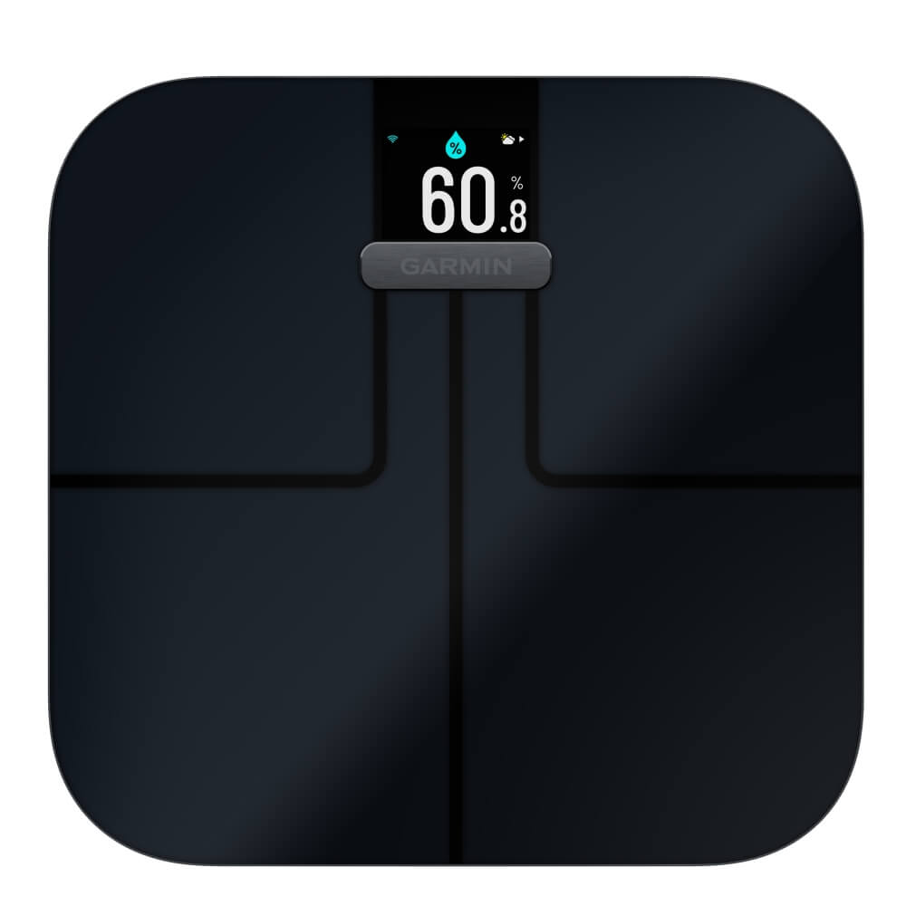 Garmin Index S2 Smart digitale Körperwaage m. WLAN + Bluetooth in Schwarz bei CardioZone günstig online kaufen