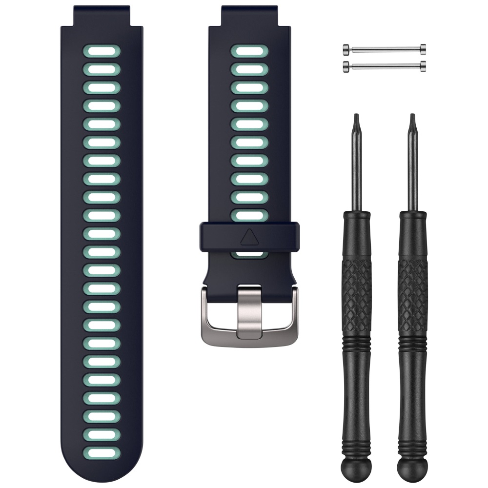 Garmin Forerunner Uhrenarmband Silikon Midnight Blau für 735XT, 630, 235, 230