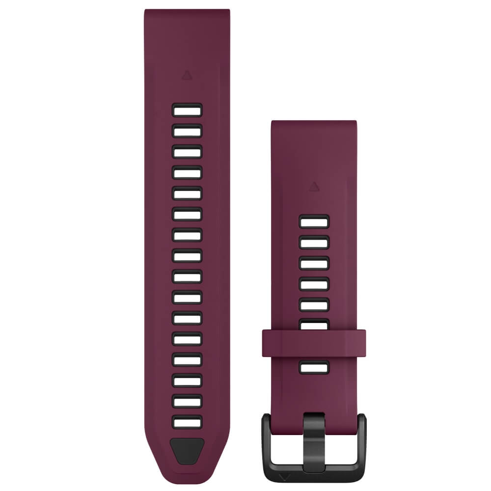 Garmin Quickfit Silikon Armband 20mm Merlot-Graphit fenix 8 43mm u.a. bei CardioZone günstig online kaufen