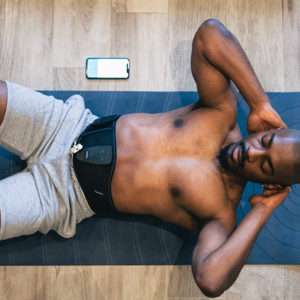 Compex Corebelt 5.0 Bauch und Rückentrainer Set bei CardioZone günstig online kaufen