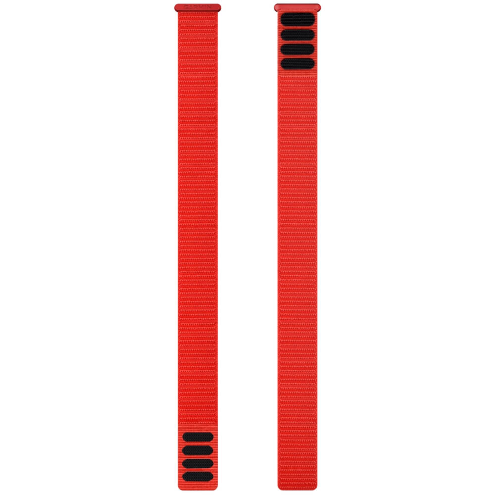 Garmin UltraFit Nylon Armband 22mm Flammenrot fenix 7 u.a. bei CardioZone günstig online kaufen