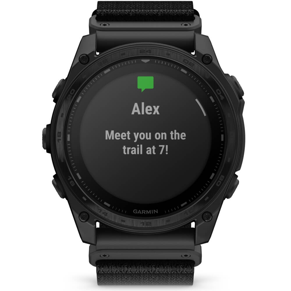 Garmin tactix 8 51 mm Solar Sapphire Schwarz Titan DLC Nylon-Armband 26mm bei CardioZone günstig online kaufen