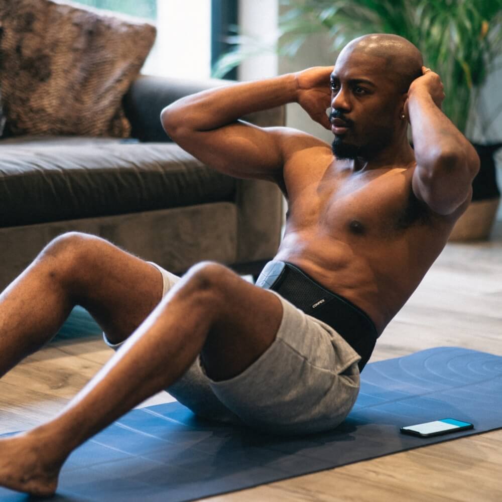 Compex Corebelt 5.0 Bauch und Rückentrainer Set bei CardioZone günstig online kaufen