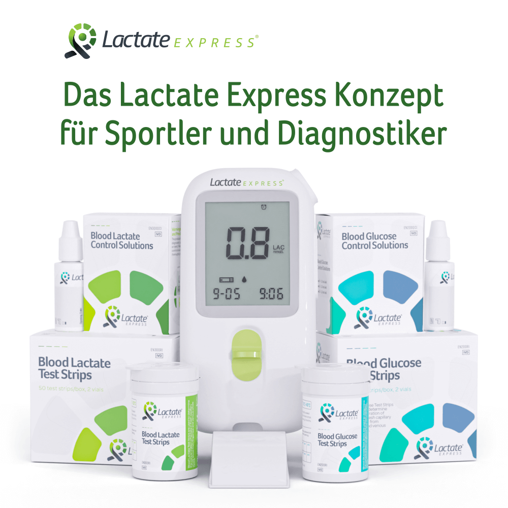 Das Lactate Express Konzept für Sportler und Diagnostiker - jetzt bei CardioZone entdecken