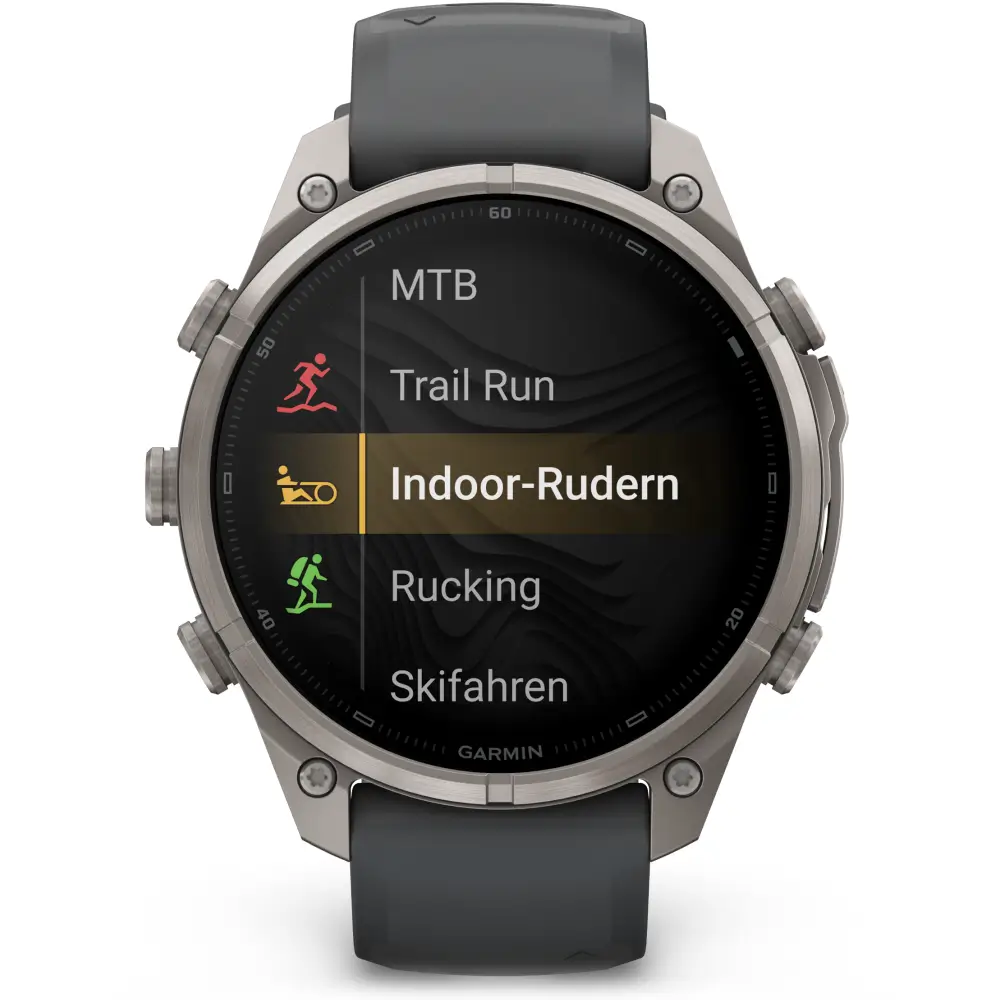 Garmin fenix 9 Pro inReach 47 mm Titan Graphit/Schwarz
