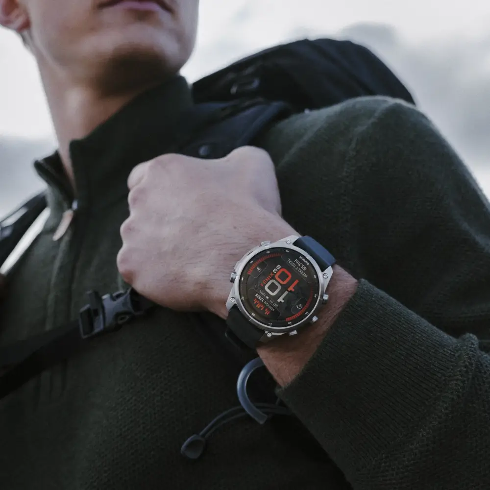 Garmin fenix 9 Pro inReach 51 mm Titan Graphit/Schwarz