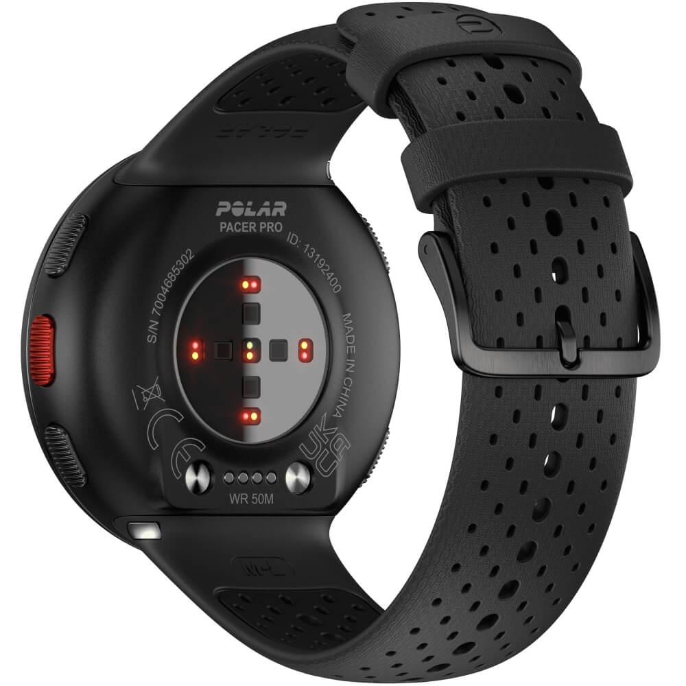 Polar Pacer Pro Schwarz-Grau GPS Laufuhr Gr. S-L bei CardioZone entdecken und günstig online kaufen
