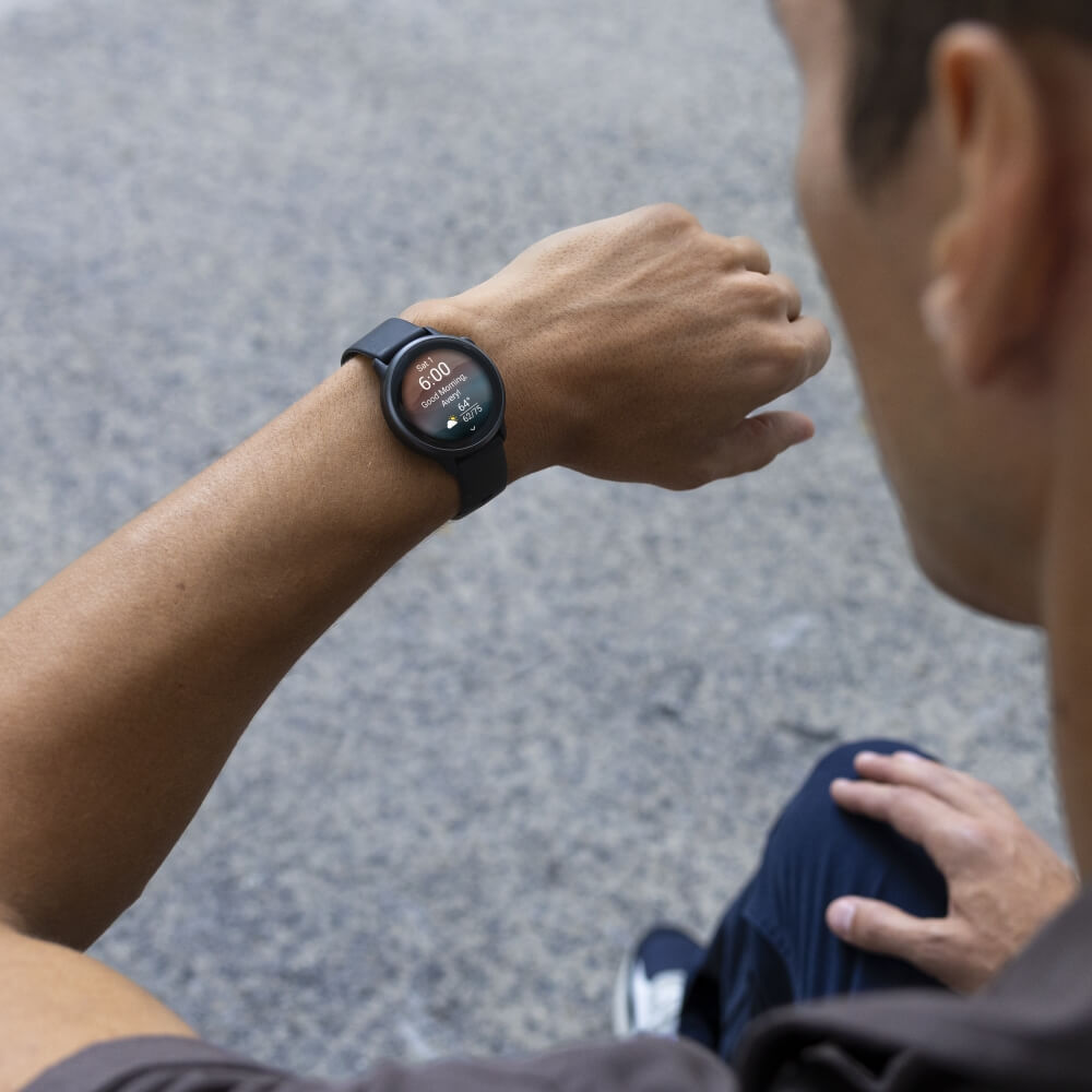 Garmin vivoactive 6 Schwarz/Schiefergrau Schnellwechsel-Silikon-Armband 20mm bei CardioZone günstig online kaufen