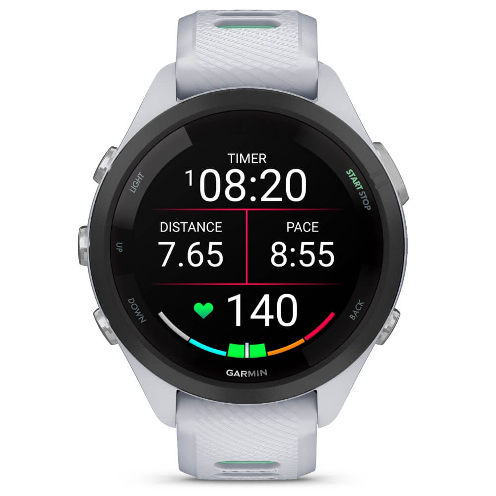 Garmin Forerunner 265S Steinweiss/Schwarz - Weiss/Mintgrün bei CardioZone günstig online kaufen
