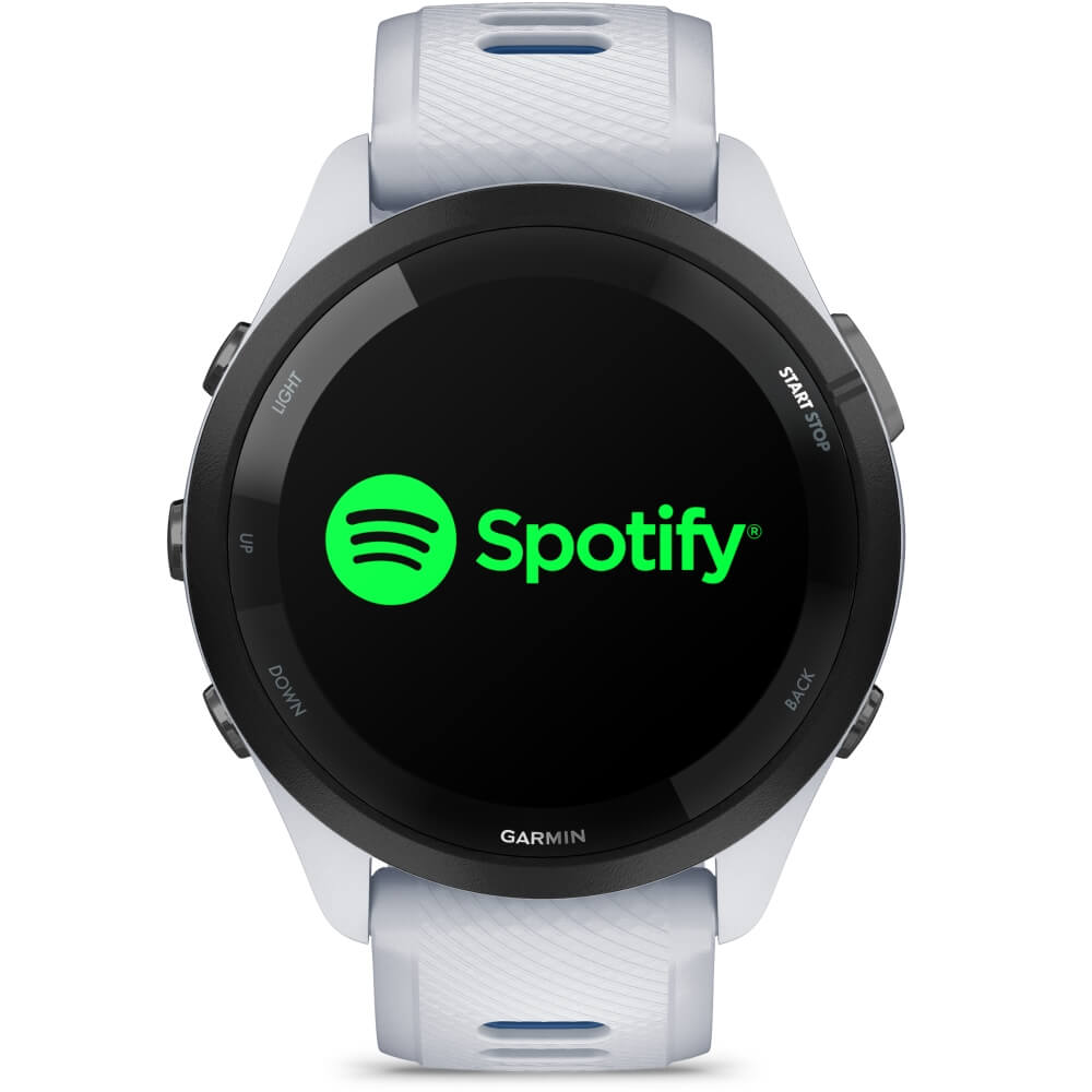 Garmin Forerunner 265 Weiss/Schwarz - Weiss-Dunkelblau bei CardioZone günstig online kaufen