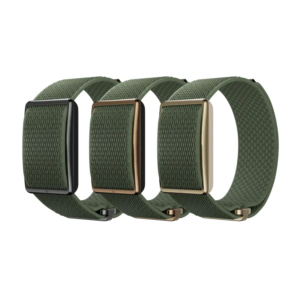 Polar Loop SoftWeave Wechselarmband – Forest Green - kombiniert mit Loop Versionen