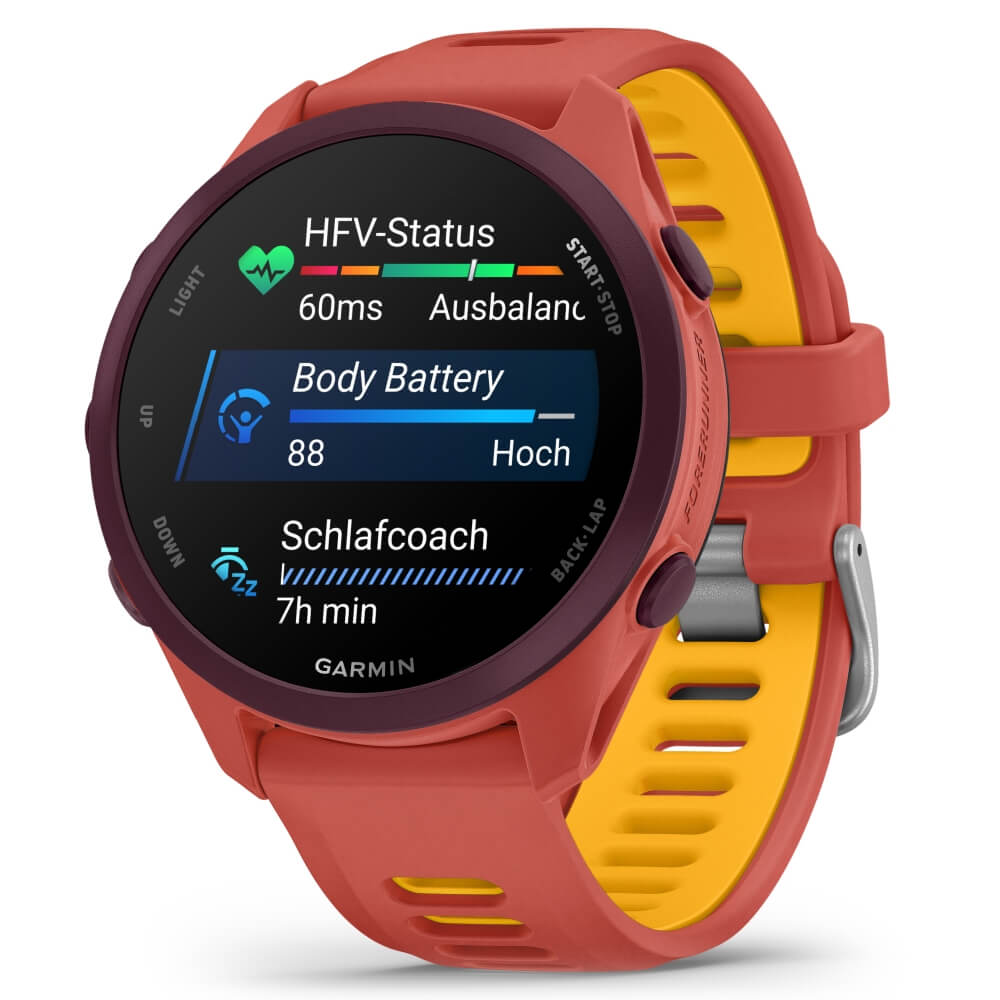 Garmin Forerunner 170 Music Red Pink/Merlot Smarte GPS Laufuhr