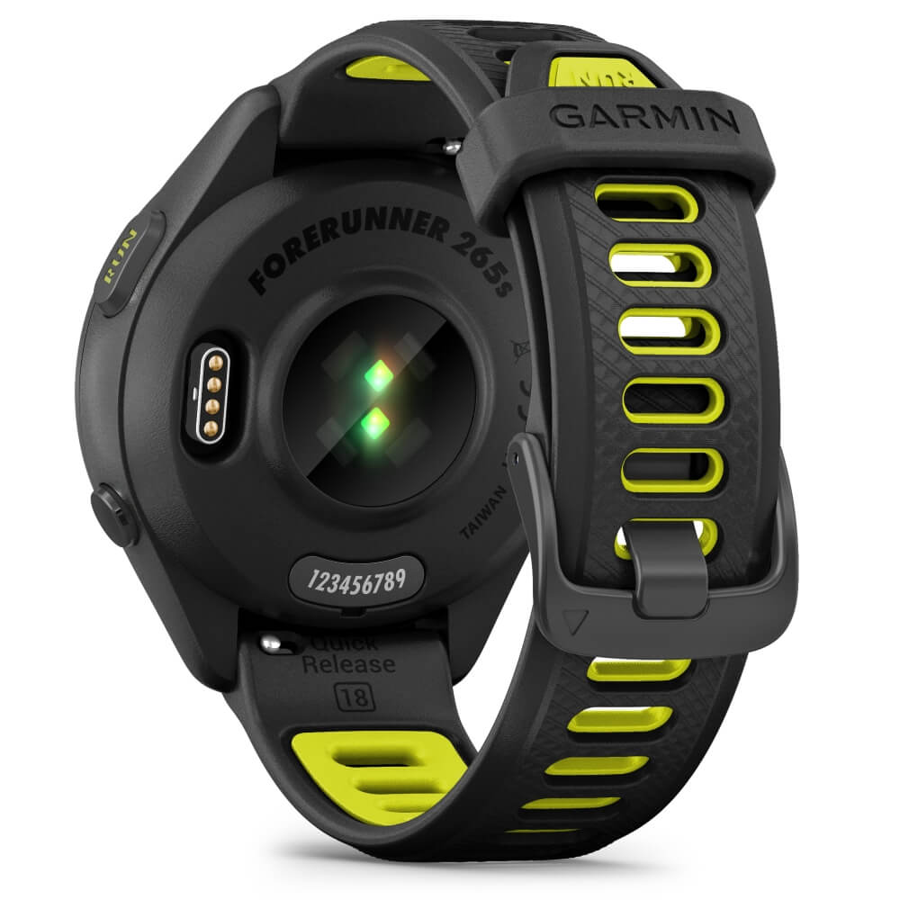 Garmin Forerunner 265S Schwarz - Schwarz/Zitronengelb bei CardioZone günstig online kaufen